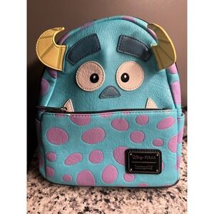 Loungefly Disney Monsters Inc Sulley Polka Dot Mini Backpack